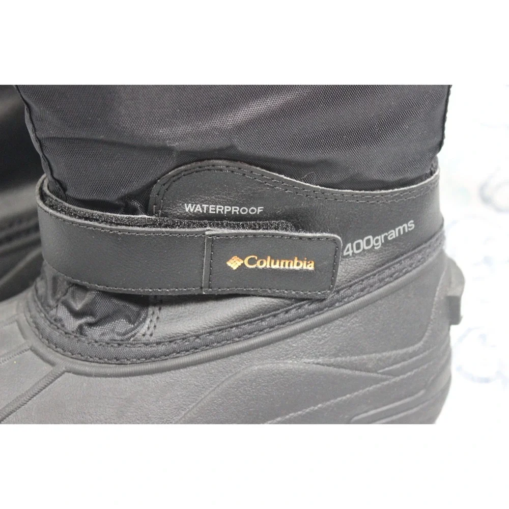 Columbia Kids Black Waterproof 400g Insulated Snow Boots BC1324-012‎ Size 13